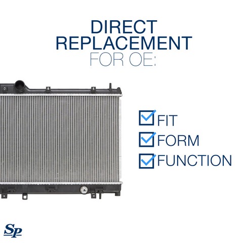 Spectra Premium Radiator P/N:CU2777