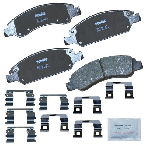 BENDIX PRIORITY 1 Disc Brake Pad Set P/N:CFC1363