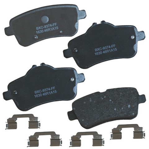 BENDIX PREMIUM Disc Brake Pad Set P/N:SBC1630