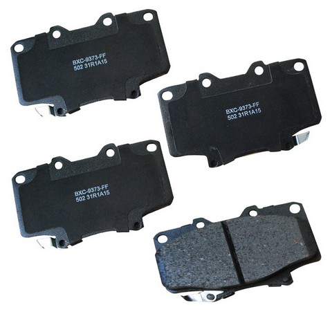 BENDIX PREMIUM Disc Brake Pad Set P/N:SBC502