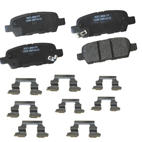 BENDIX PREMIUM Disc Brake Pad Set P/N:SBC1288