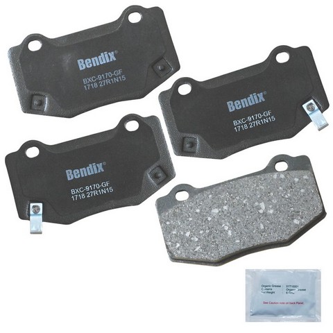 BENDIX PRIORITY 1 Disc Brake Pad Set P/N:CFC1718