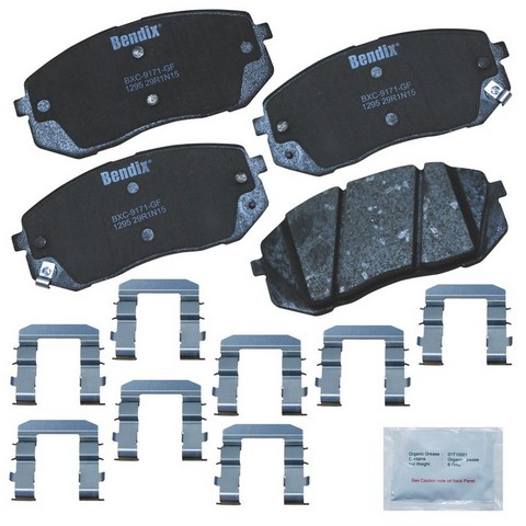 BENDIX PRIORITY 1 Disc Brake Pad Set P/N:CFC1295