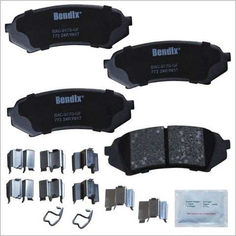 BENDIX PRIORITY 1 Disc Brake Pad Set P/N:CFC773