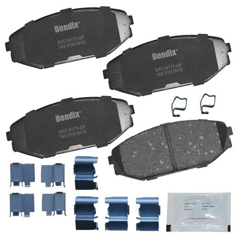 BENDIX PRIORITY 1 Disc Brake Pad Set P/N:CFC793
