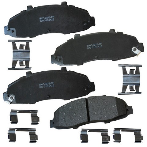 BENDIX PREMIUM Disc Brake Pad Set P/N:SBC679