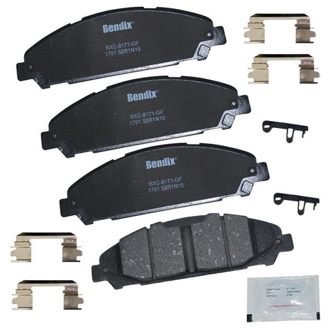 BENDIX PRIORITY 1 Disc Brake Pad Set P/N:CFC1791
