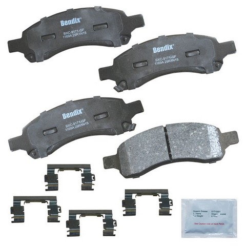 BENDIX PRIORITY 1 Disc Brake Pad Set P/N:CFC1169A