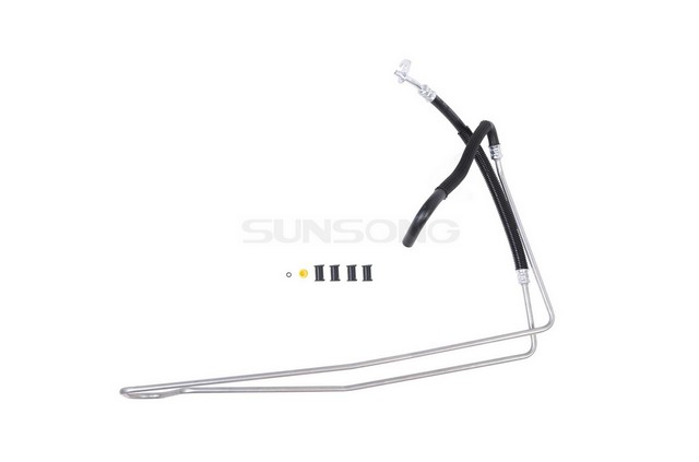 Sunsong Power Steering Return Line Hose Assembly P/N:3404543