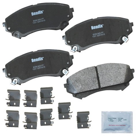 BENDIX PRIORITY 1 Disc Brake Pad Set P/N:CFM1331