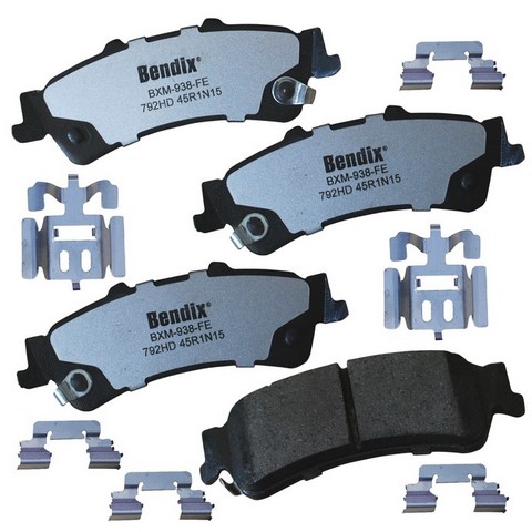 BENDIX FLEET METLOK Disc Brake Pad Set P/N:MKD792HDFM