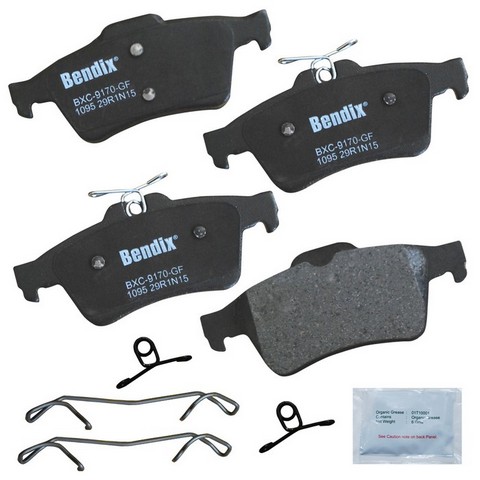 BENDIX PRIORITY 1 Disc Brake Pad Set P/N:CFC1095