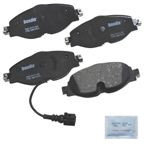 BENDIX PRIORITY 1 Disc Brake Pad Set P/N:CFC1760