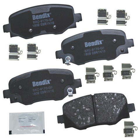 BENDIX PRIORITY 1 Disc Brake Pad Set P/N:CFC1809