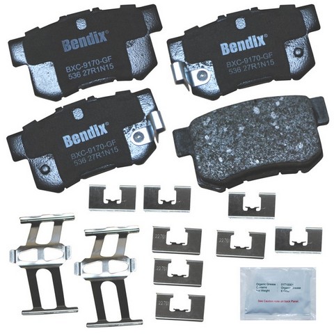 BENDIX PRIORITY 1 Disc Brake Pad Set P/N:CFC536