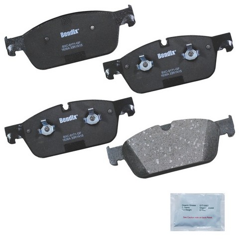 BENDIX PRIORITY 1 Disc Brake Pad Set P/N:CFC1636A