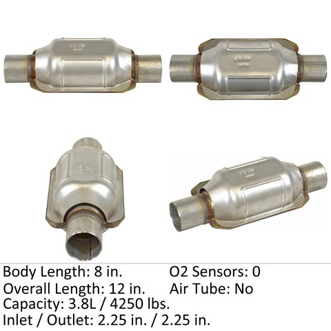Eastern Catalytic Catalytic Converter-Universal P/N:70248