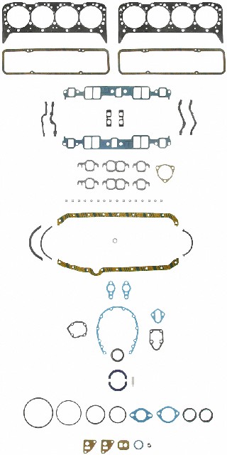 FEL-PRO Engine Complete Overhaul Gasket Set P/N:FS 7733 SH-2