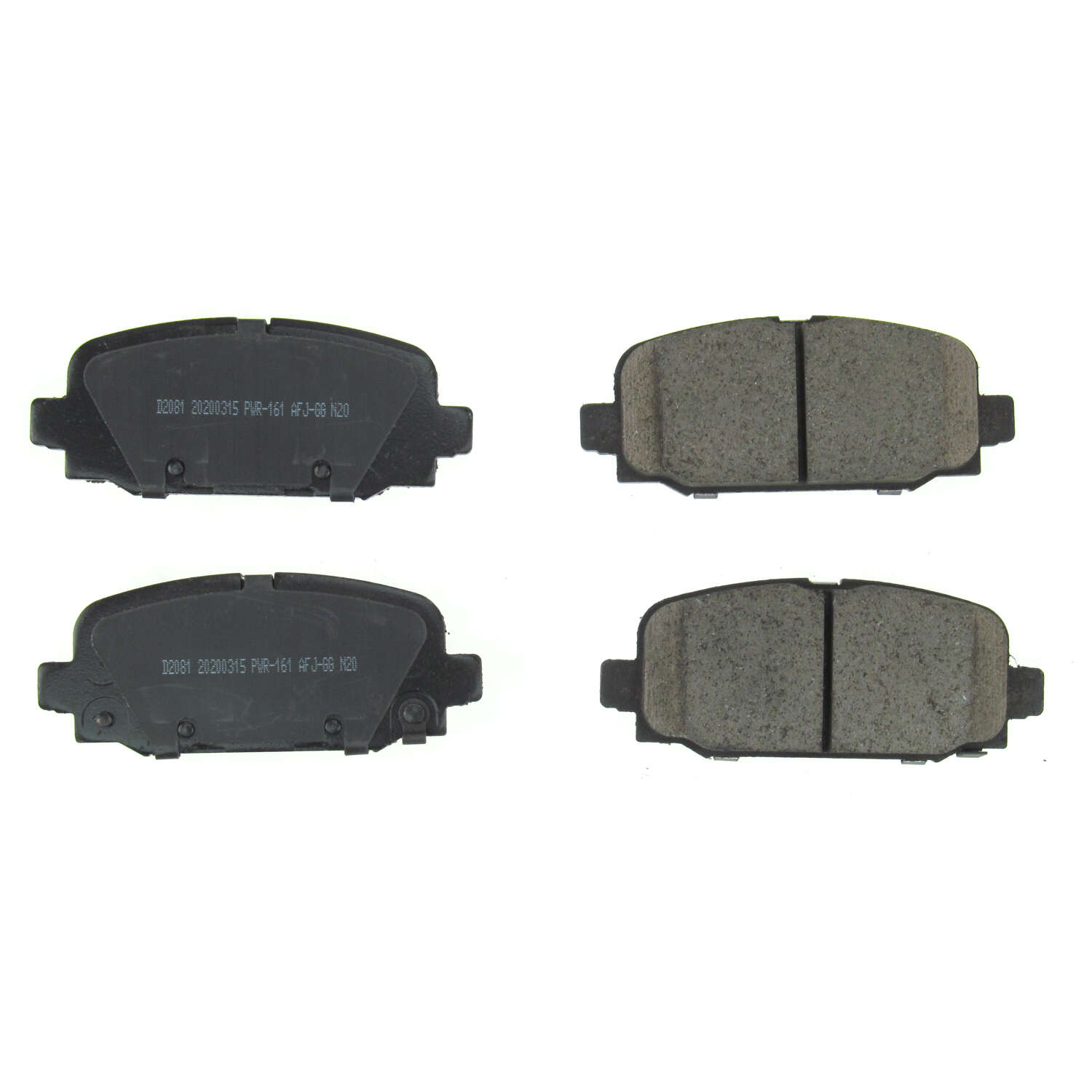 PowerStop Disc Brake Pad Set P/N:16-2081
