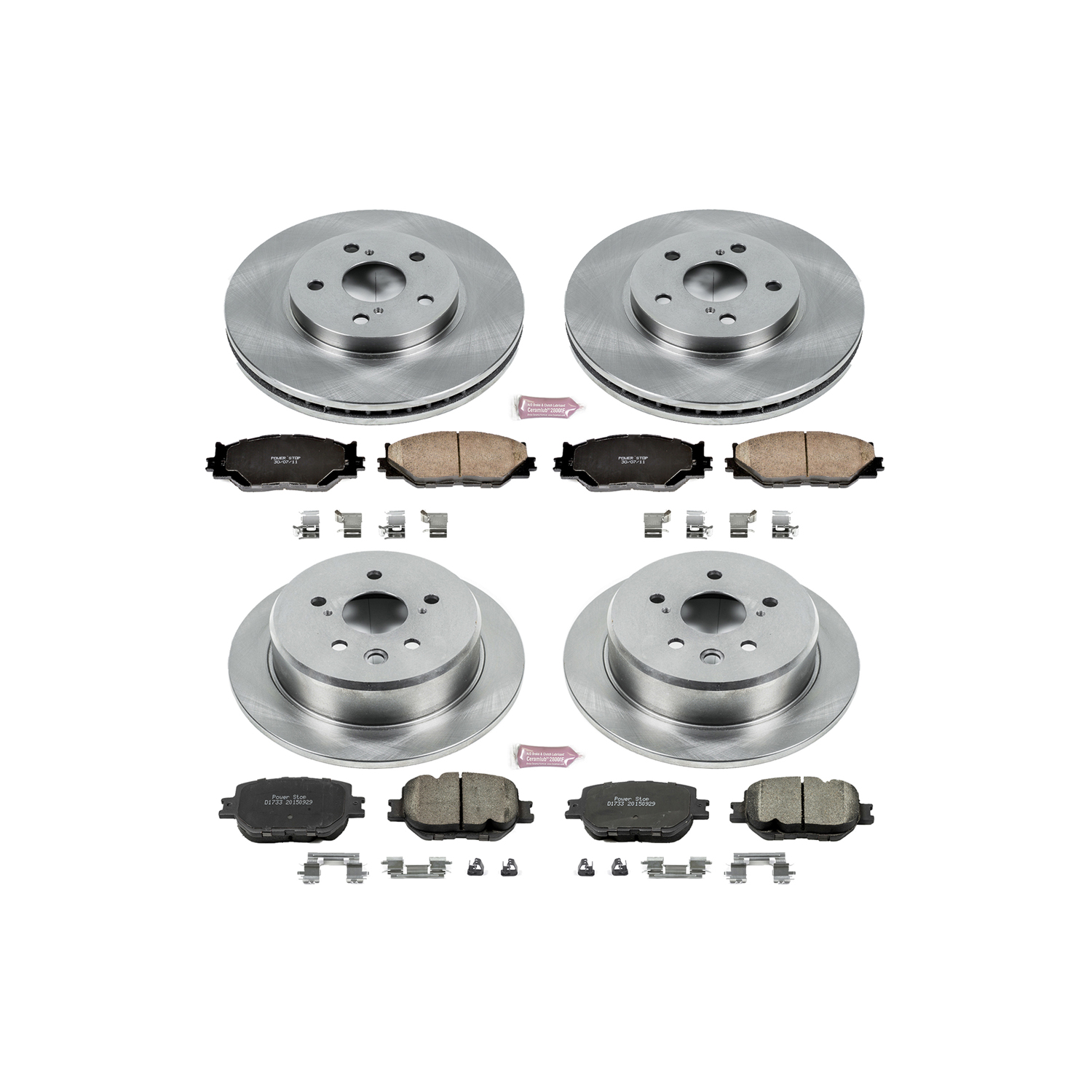 PowerStop Disc Brake Kit P/N:KOE6989