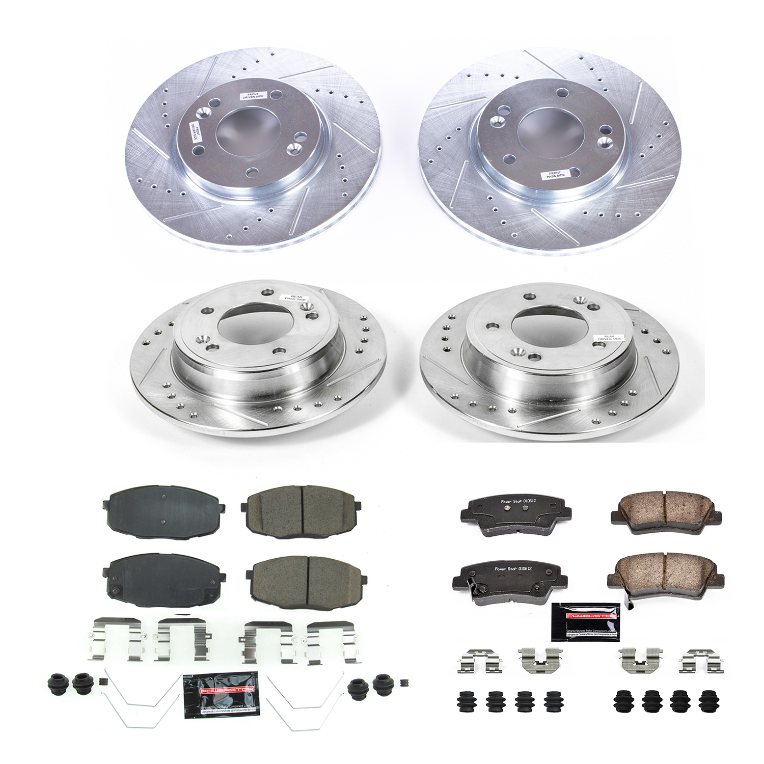 PowerStop Disc Brake Kit P/N:K8008