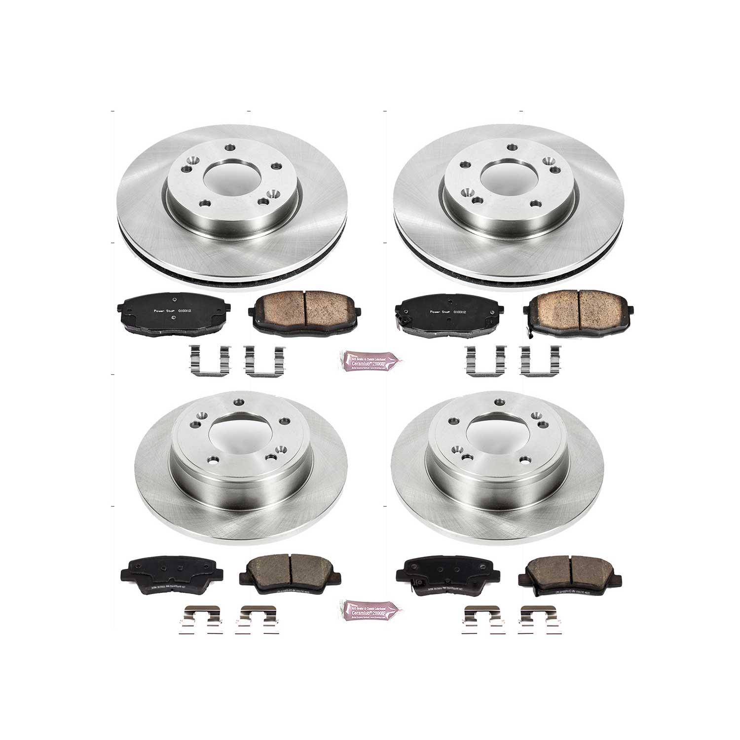 PowerStop Disc Brake Kit P/N:KOE6945