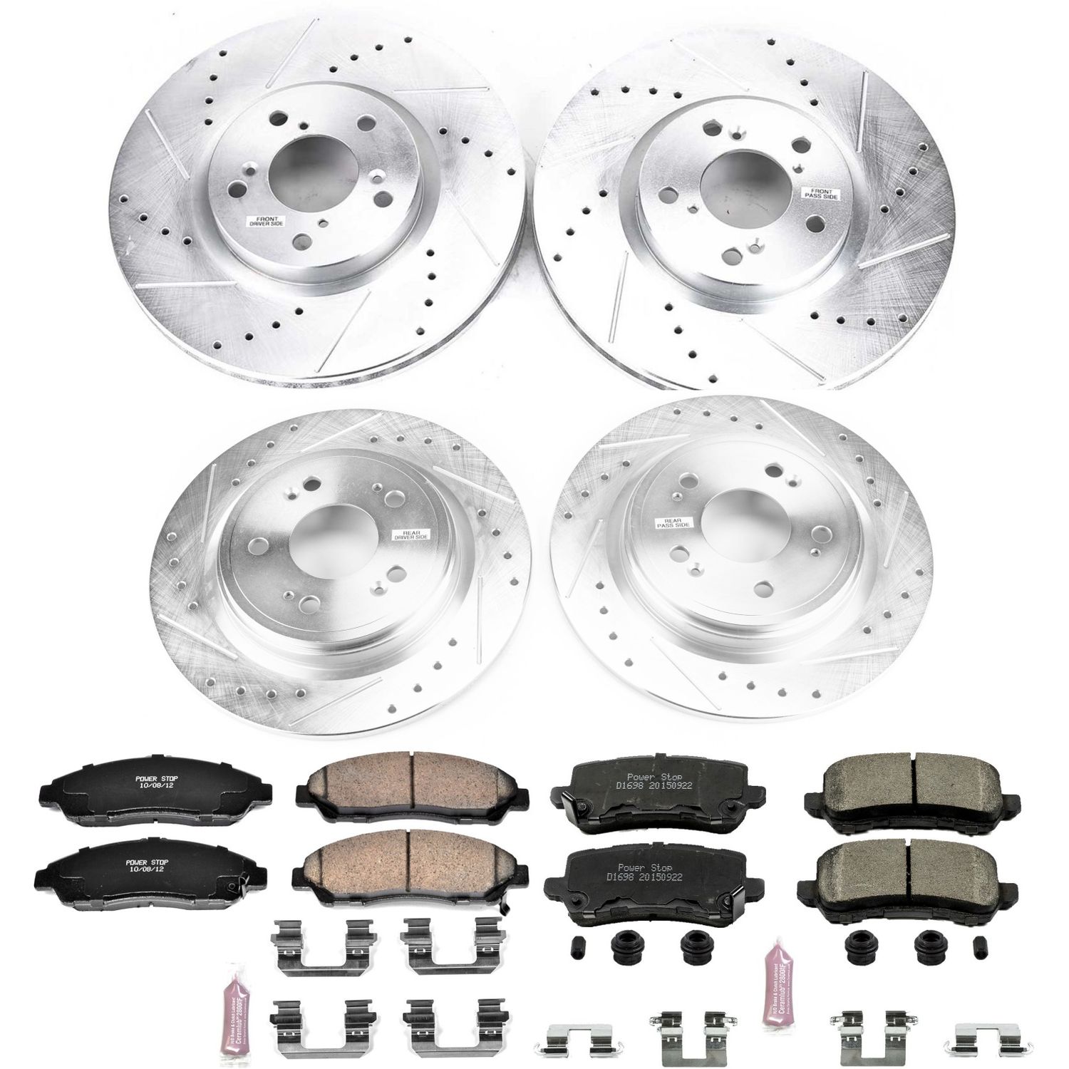 PowerStop Disc Brake Kit P/N:K7282