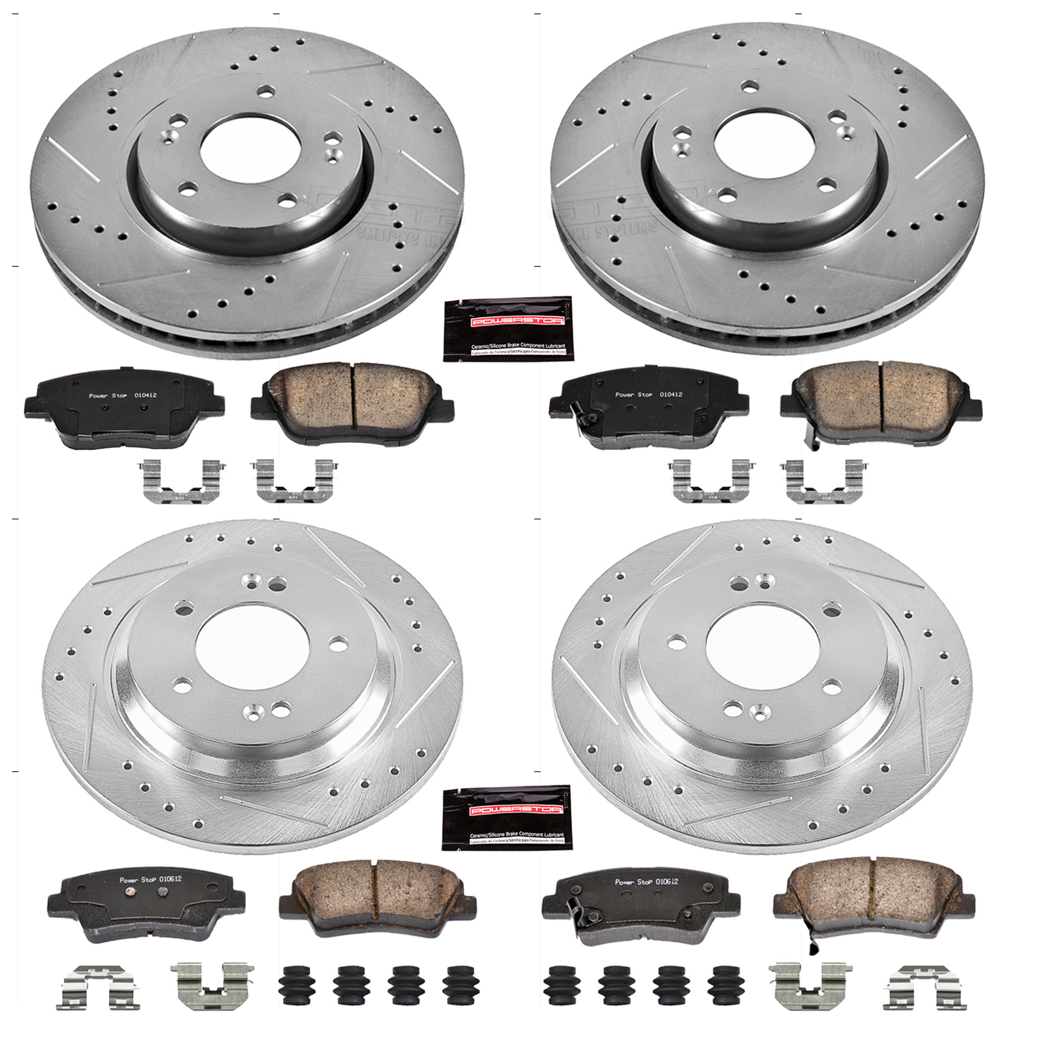 PowerStop Disc Brake Kit P/N:K7504