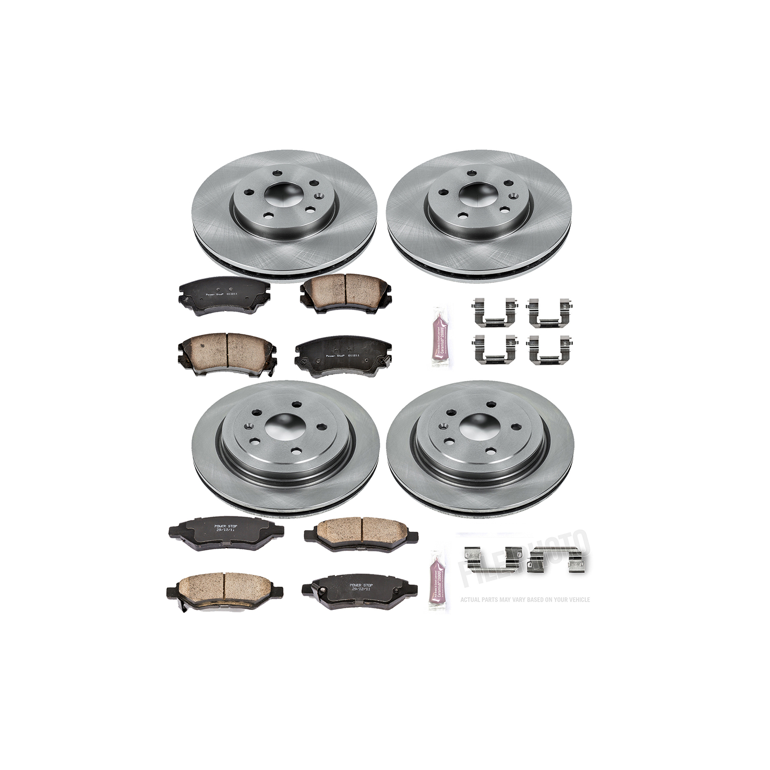 PowerStop Disc Brake Kit P/N:KOE2816