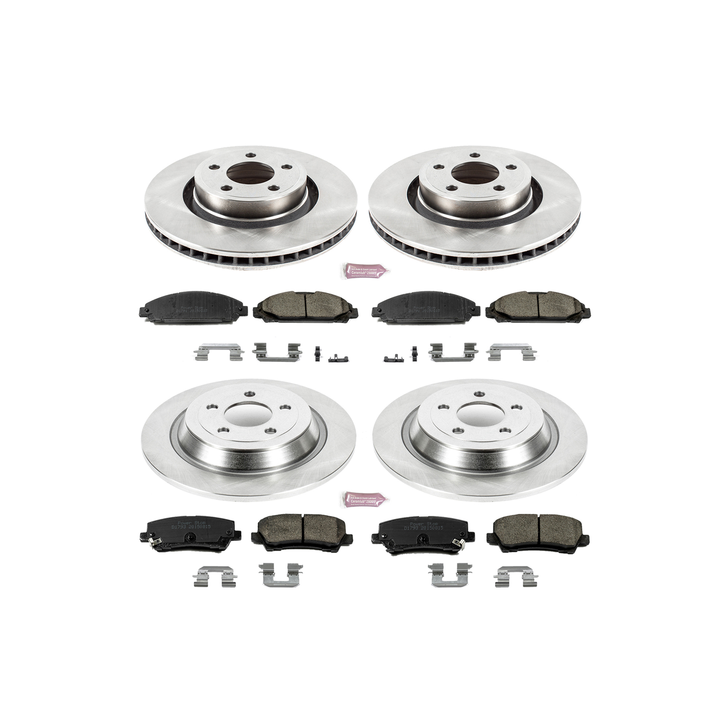 PowerStop Disc Brake Kit P/N:KOE6808