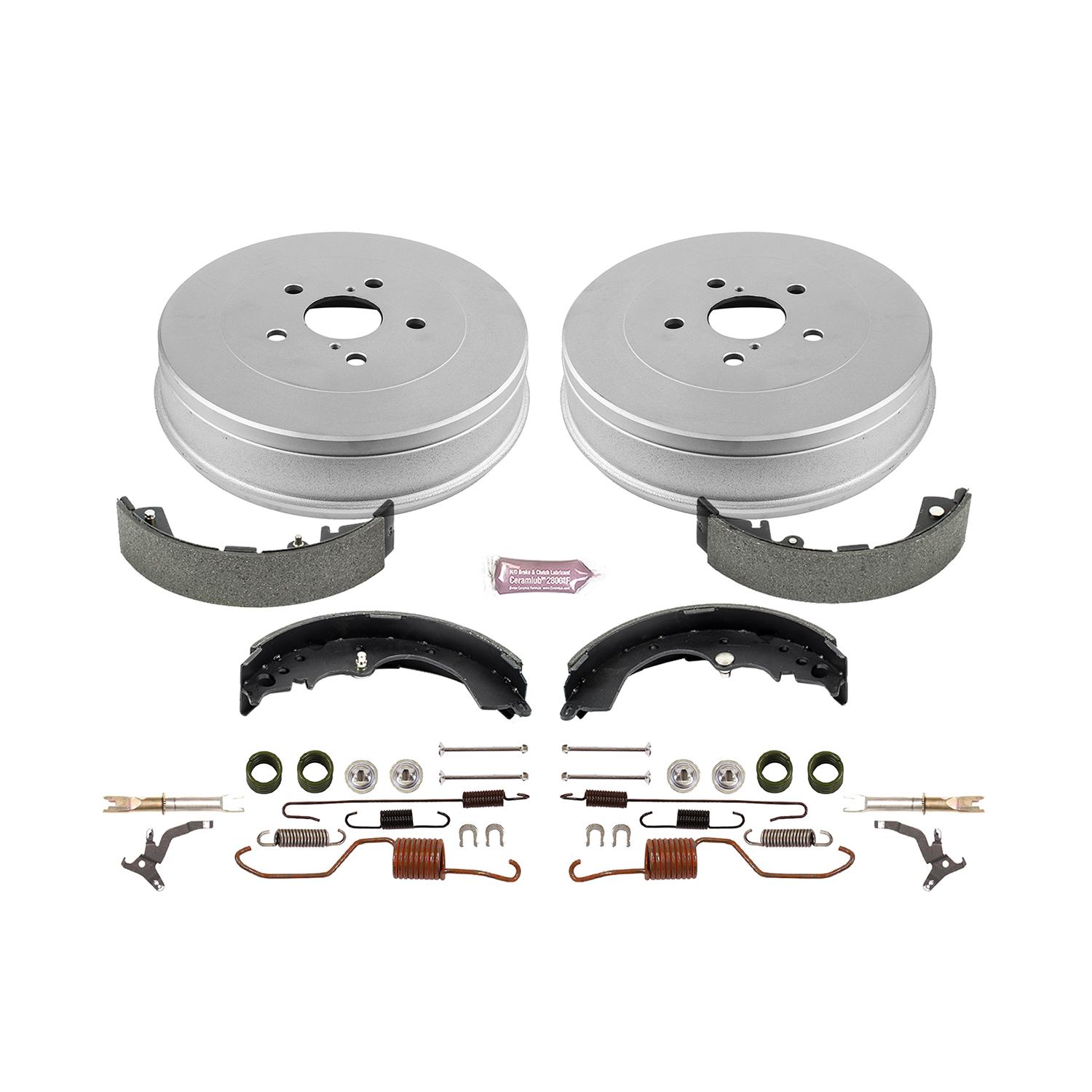 PowerStop Drum Brake Shoe and Drum Kit P/N:KOE15412DK