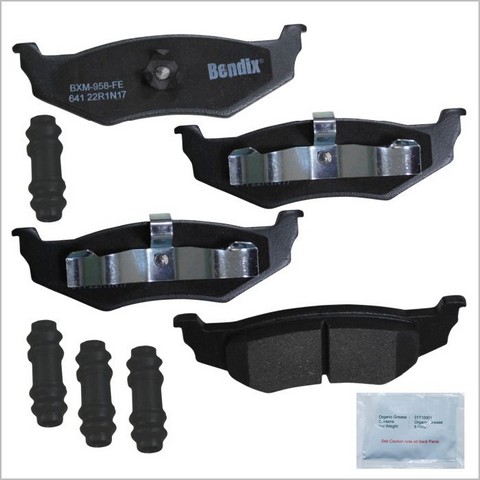 BENDIX PRIORITY 1 Disc Brake Pad Set P/N:CFM641