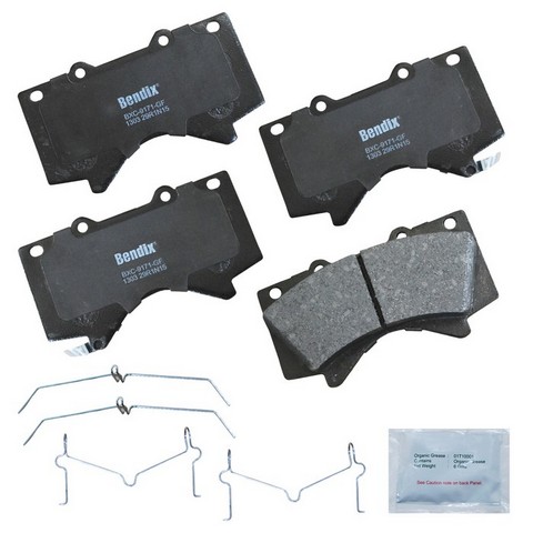 BENDIX PRIORITY 1 Disc Brake Pad Set P/N:CFC1303