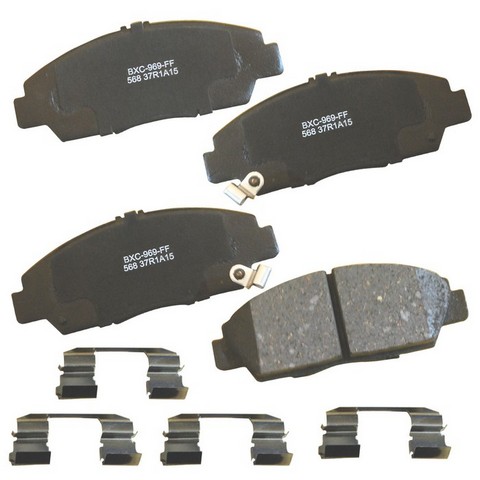 BENDIX PREMIUM Disc Brake Pad Set P/N:SBC568