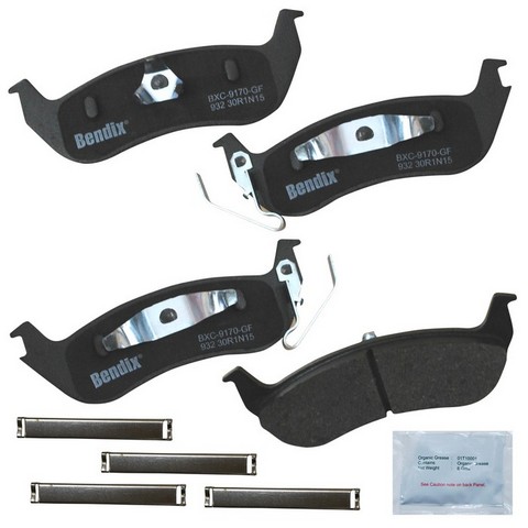 BENDIX PRIORITY 1 Disc Brake Pad Set P/N:CFC932