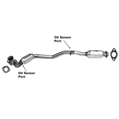 AP Exhaust Catalytic Converter,Catalytic Converter-Direct Fit P/N:642925