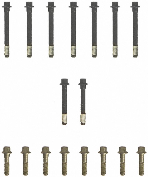 FEL-PRO Engine Cylinder Head Bolt Set P/N:ES 72856