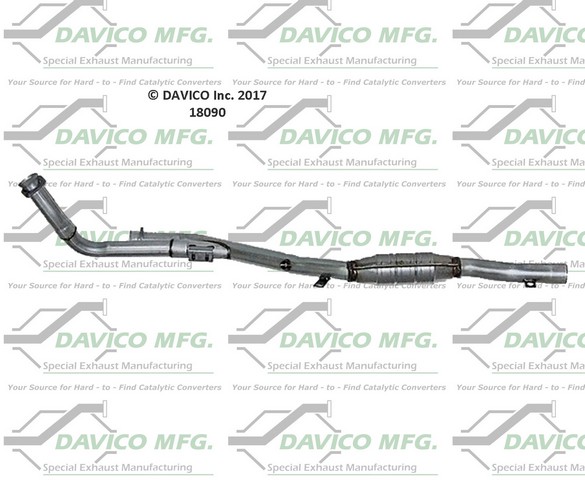 Davico Mfg Catalytic Converter P/N:18090