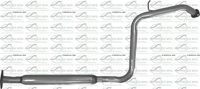 Davico Mfg Exhaust Resonator Pipe P/N:628744
