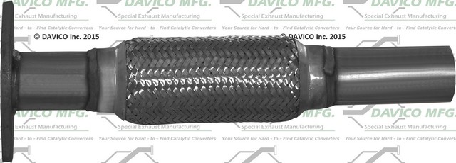 Davico Mfg Exhaust Pipe P/N:228766