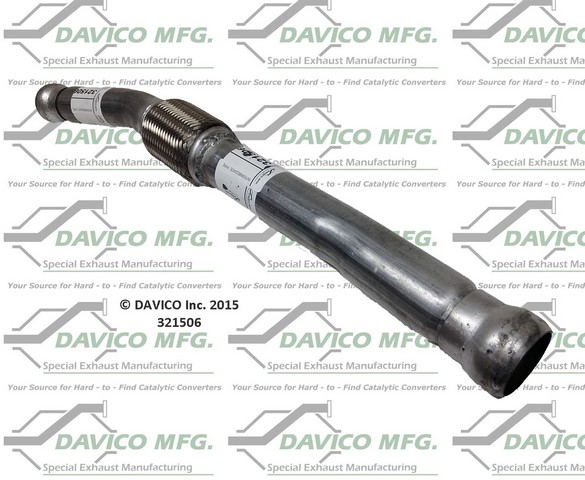 Davico Mfg Exhaust Pipe P/N:321506