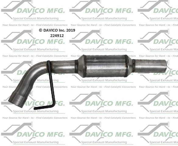 Davico Mfg Exhaust Resonator Pipe P/N:224912