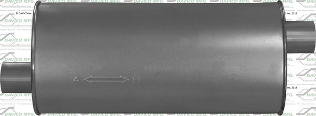 Davico Mfg Exhaust Muffler P/N:810698
