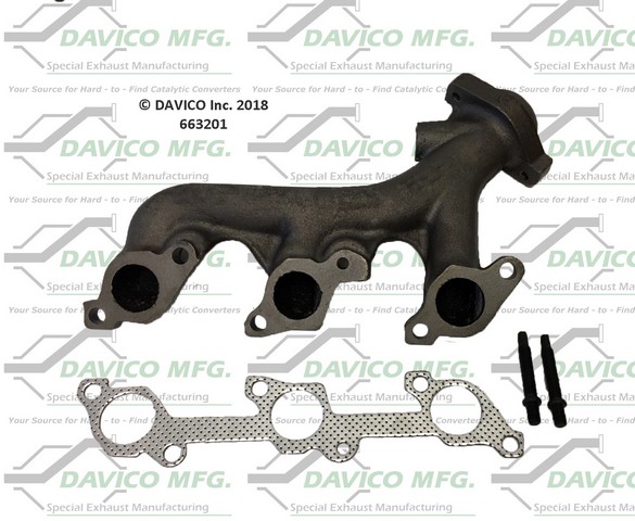 Davico Mfg Exhaust Manifold P/N:663201