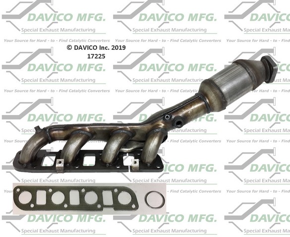 Davico Mfg Catalytic Converter P/N:17225
