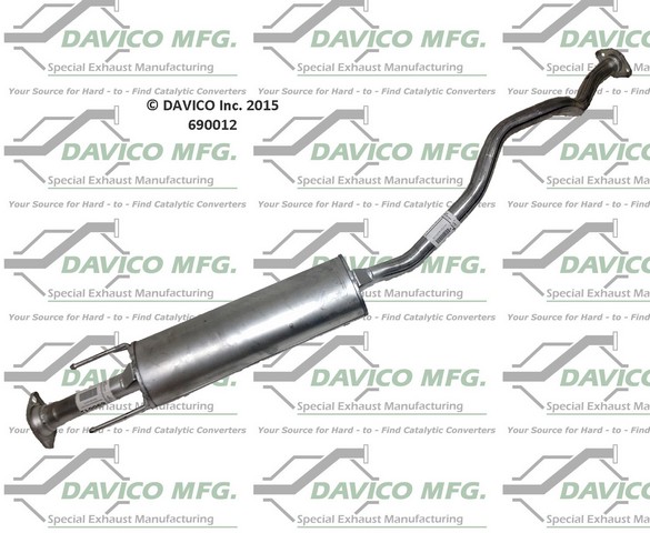 Davico Mfg Exhaust Muffler P/N:690012