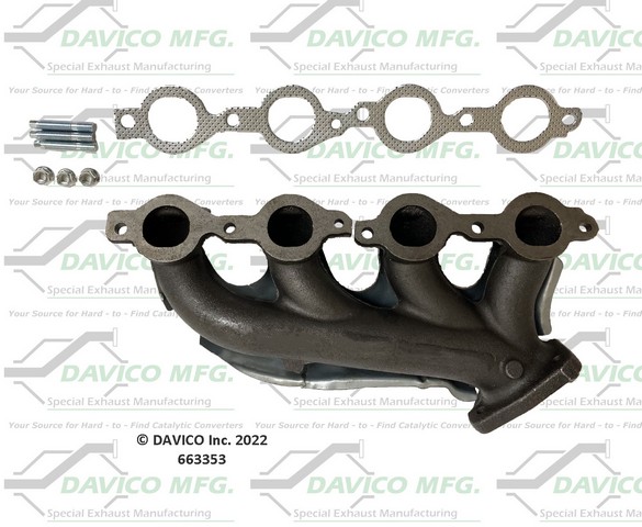 Davico Mfg Exhaust Manifold P/N:663353