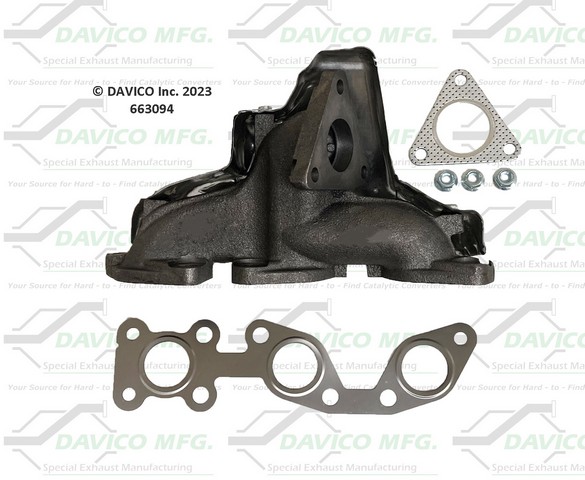 Davico Mfg Exhaust Manifold P/N:663094