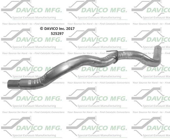 Davico Mfg Exhaust Tail Pipe P/N:525297 Davico Mfg Exhaust Tail Pipe P/N:525297
