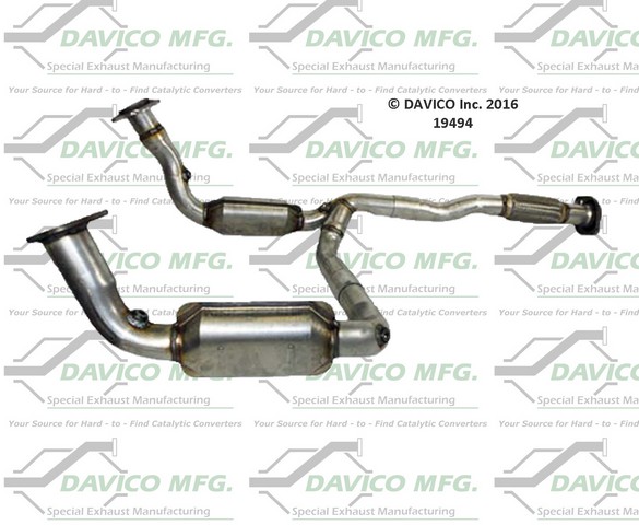 Davico Mfg Catalytic Converter P/N:19494